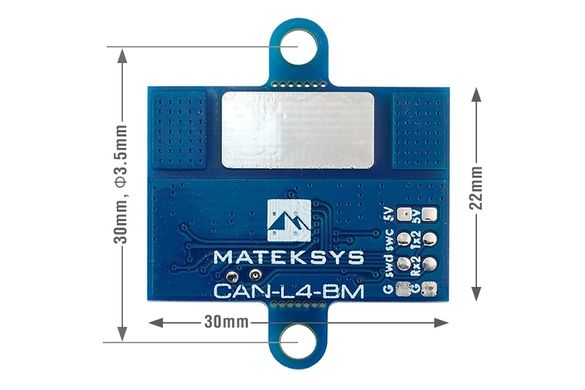 Датчик тока и напряжения Matek CAN-L4-BM
