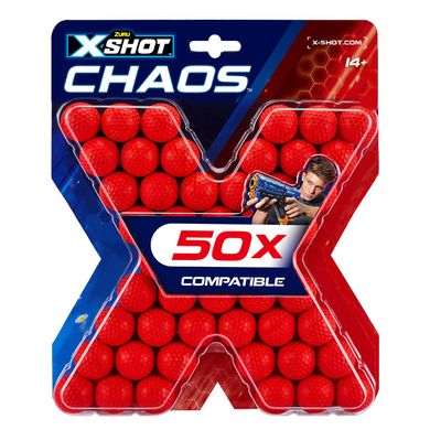 X-Shot Набір кульок Chaos (50 кульок)