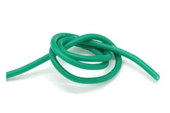 Провод силиконовый QJ 24 AWG (зеленый), 1 метр