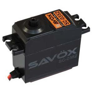 Сервопривід цифровий Savox 4,2-6,5 кг/см 4,8-6 0,14-0,11 сек/60° 42 г (SC-0352)