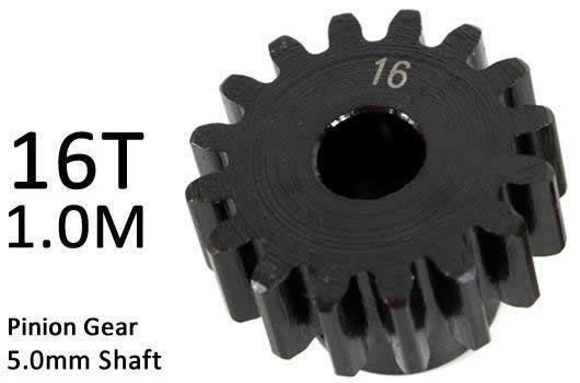 Team Magic M1.0 Pinion Gear для 5mm Shaft 16T