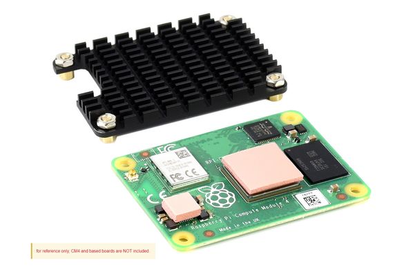 Радіатор для мікрокомп'ютерів Raspberry PI CM4