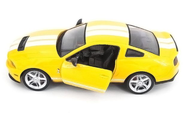 Машинка радиоуправляемая 1:14 Meizhi Ford GT500 Mustang (желтый)