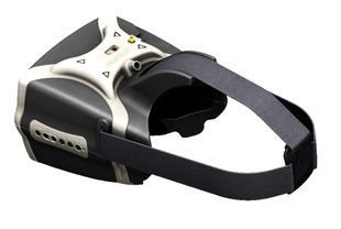 Шлем FPV Headplay 7" 1280x800 (белый)