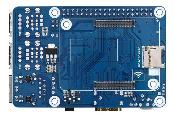 Плата расширения Raspberry PI CM4 до PI 3B