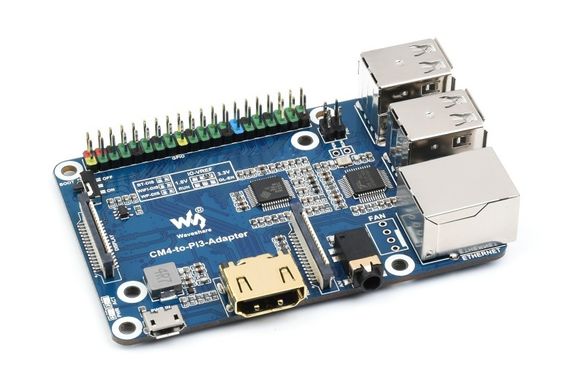 Плата розширення Raspberry PI CM4 до PI 3B