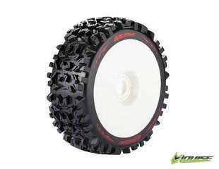 Колеса Louise Buggy 1/8 Racing B-PIONEER Soft белые 2шт (L-T3130SW)