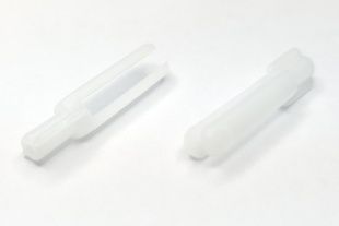 Наконечники тяг POM 2 шт Haoye &Phi;2x29мм (белый)