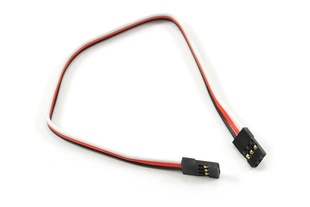 50 шт - Сервокабель Futaba 22AWG Male - Male (30 см)