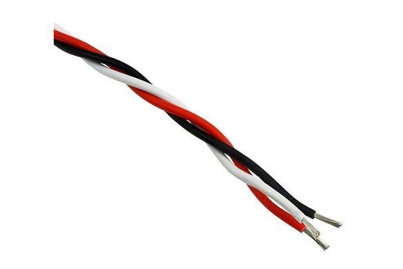 Сервопровод QJ 26 AWG скрученный (Futaba), 1 метр