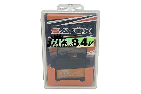 Сервопривід цифровий Savox HV 26-35 кг/см 6-7,4 0,14-0,11 сек/60° 56 г (SV-1270TG)