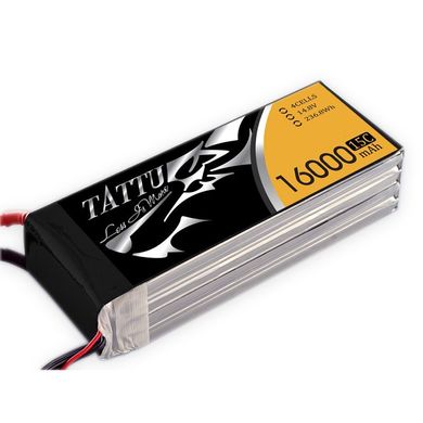Акумулятор Tattu LiPO 14,8 В 16000 мАг 4S 15C (TA-15C-16000-4S1P)