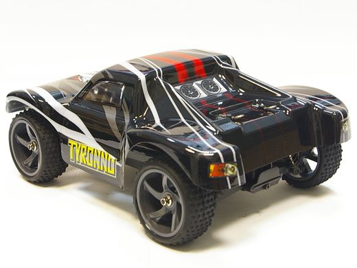 Радиоуправляемая модель раллийного шорт-корса 1:18 Himoto Tyronno E18SC Brushed (черный)
