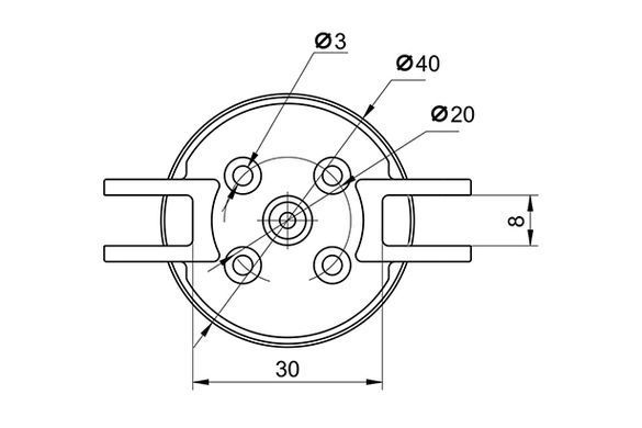 Кок складаних пропелерів T-Motor TF 16x8