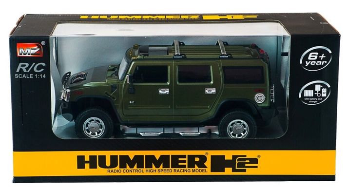 Машинка на радіокеруванні 1/14 Meizhi Hummer H2 (зелений)