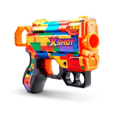 X-Shot Швидкострільний бластер Skins Menace Striper (8 патронів)