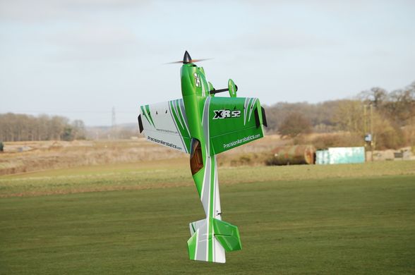 Самолёт радиоуправляемый Precision Aerobatics XR-52 1321мм KIT (зеленый)