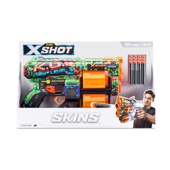X-Shot Швидкострільний бластер Skins Dread К.О. (12 патронів)