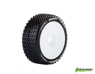 Колеса Louise Buggy 1/8 Sport B-HORNET белые 2шт (L-T3151W)
