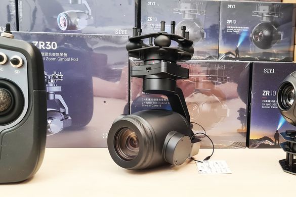 Камера с подвесом SIYI ZR30 4K с 30x зумом и 3-осевой стабилизацией