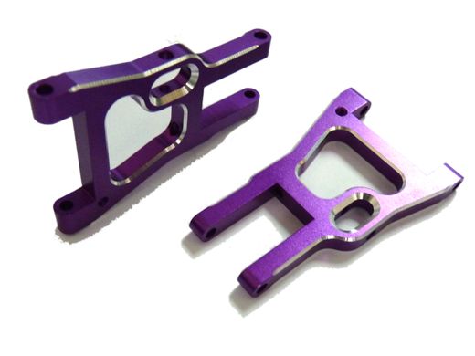 (02161) Purple Alum Front Lower Arm 2P