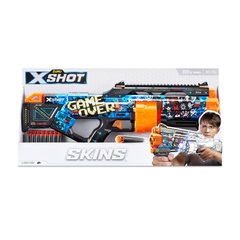 X-Shot Швидкострільний бластер Skins Last Stand Game Over (16 патронів)