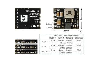 Регулятор живлення Matek BEC 6-60V - 5V9V12V