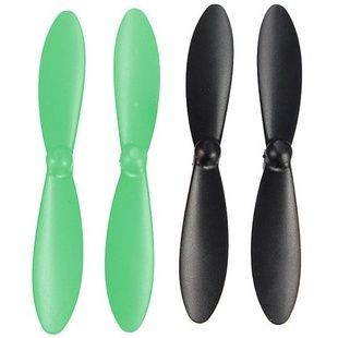 Пропеллеры Hubsan X4 black-green (H107-A36)