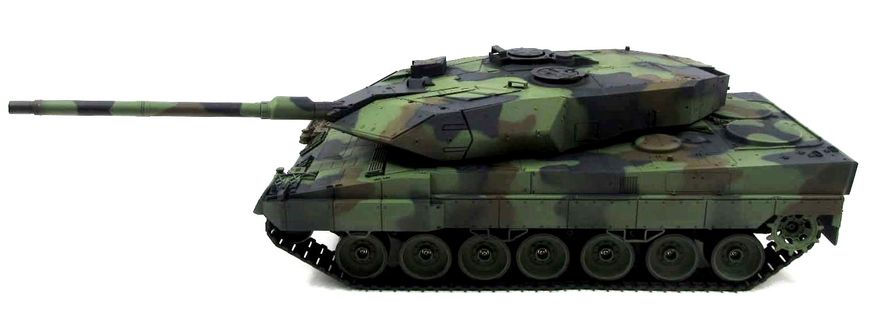 Танк р/к 2.4GHz 1:16 Heng Long Leopard II A6 з пневмогарматою і димом (HL3889-1)