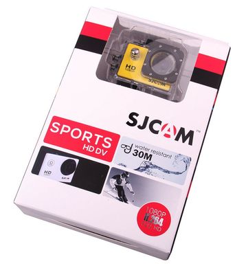 Экшн камера SJCam SJ4000 (желтый)