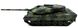 Танк р/к 2.4GHz 1:16 Heng Long Leopard II A6 в металі з пневмогарматою і димом (HL3889-1PRO)