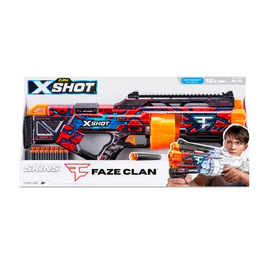 X-Shot Швидкострільний бластер Skins Last Stand Faze (16 патронів)