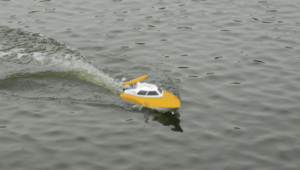 Катер на радиоуправлении Fei Lun FT007 Racing Boat (желтый)