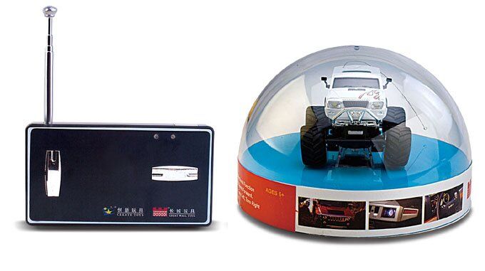 Машинка на радиоуправлении Джип 1:58 Great Wall Toys 2207 (бело-красный, 40MHz)