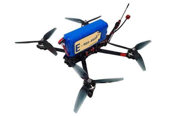 Батарея для дрона Energy Life Li-Ion 6S2P горизонтальная 21700-P42A 12AWG XT60-F