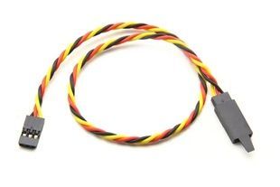 50 шт - Подовжувач 22AWG для сервоприводів Futaba скручений (90 см)