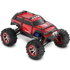 Автомобиль Traxxas Summit VXL Brushless Monster 1:16 RTR 320 мм 4WD 2,4 ГГц (72074-1 Red)