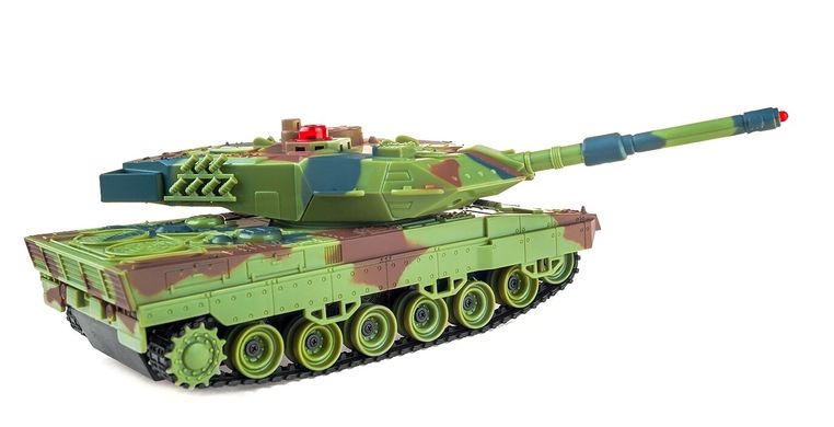 Танк р/к 1:36 HuanQi H500 Bluetooth з і/ч гарматою для танкового бою