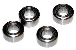 Team Magic 5x10x4mm Steel Bearing 4p