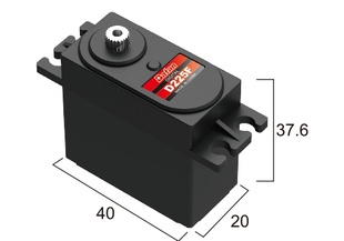 Сервопривод стандарт 52г BATAN D225F 18.0кг/0.15сек металл цифровой