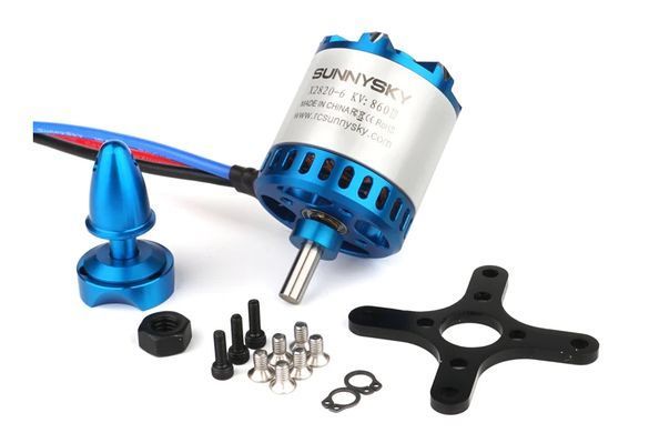Мотор SunnySky X2820 V3 KV860 3-4S для літаків