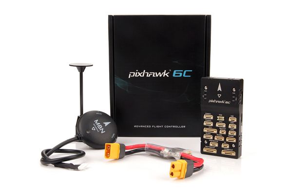 Полётный контроллер Holybro Pixhawk 6C + PM02 + M8N GPS