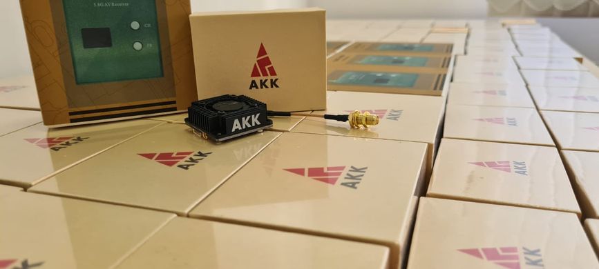 Видеопередатчик AKK Long Range 5.8GHz 250-3000mW 30.5x30.5мм