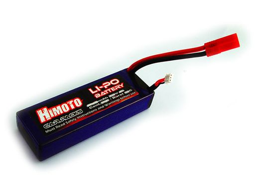 Аккумулятор LiPo 11,1 В 5000 мАч, 3S 30C Banana Plug (LP5000 запчасти для радиоуправляемых моделей Himoto)