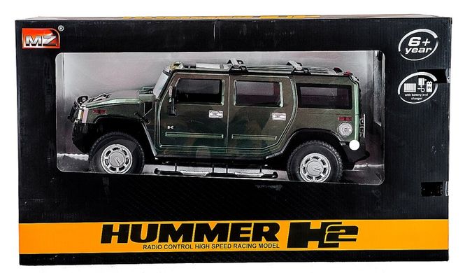 Машинка радіокерована 1:10 Meizhi Hummer H2 (зелений)