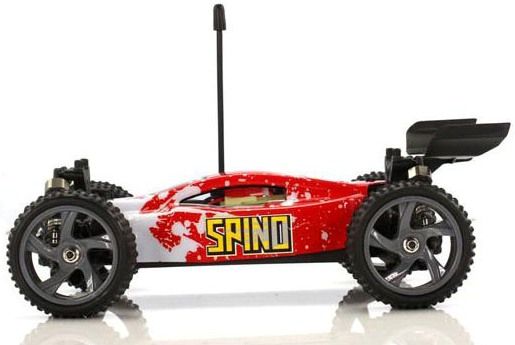 Радиоуправляемая модель Багги 1:18 Himoto Spino E18XB Brushed (красный)