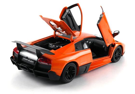Машинка р/в 1:18 Meizhi ліценз. Lamborghini LP670-4 SV металева (помаранчевий)