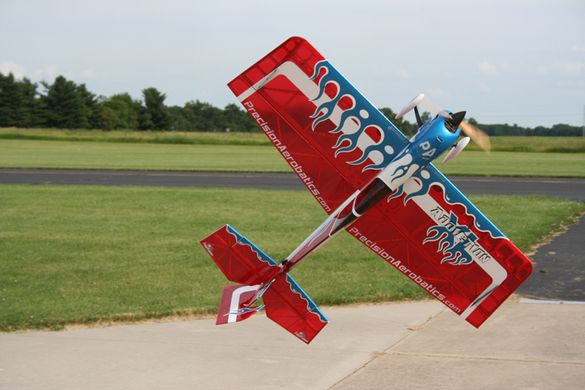 Самолёт радиоуправляемый Precision Aerobatics Addiction XL 1500мм KIT (красный)