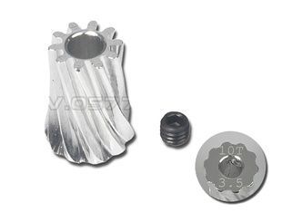 Піньйон косозубий 10T/3,5mm Tarot 450 (TL2774)