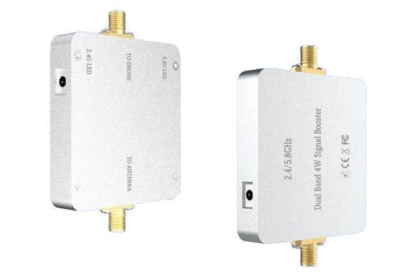 Усилитель сигнала 2.4G + 5.8GHz ACASOM 1 вход - 2 выхода 4W